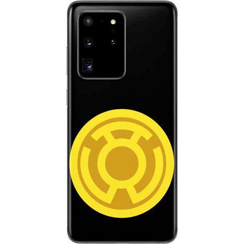 DC Comics Green Lantern Sinestro Emblem Galaxy S20 Ultra 5G Skin